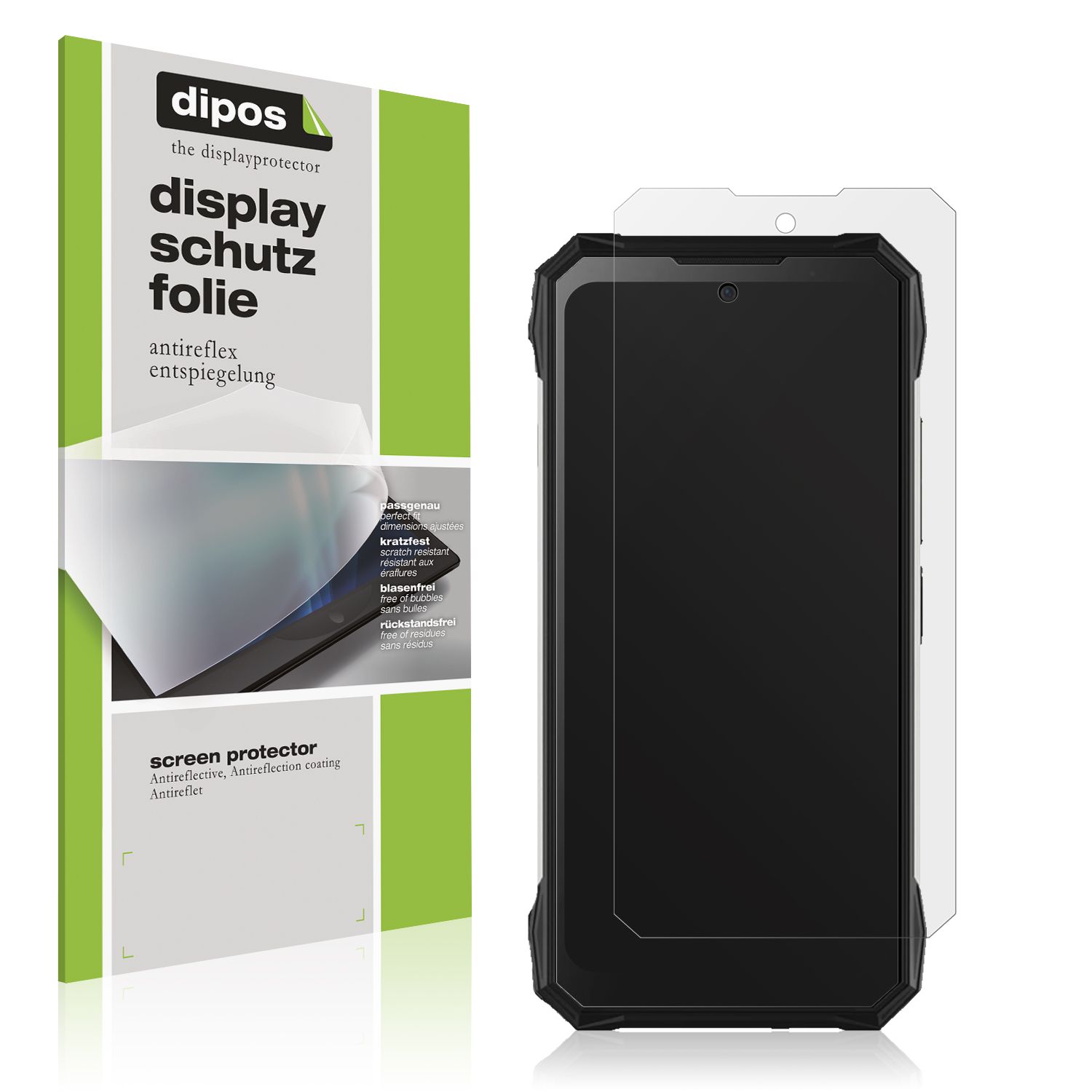 5x Pellicola Protettiva per Doogee S97 Pro Protezione Schermo Antiriflesso dipos