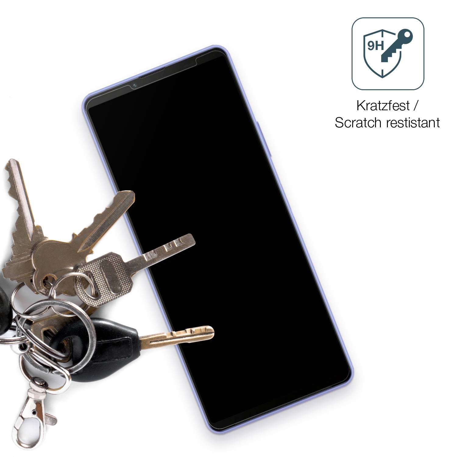 2x Pellicola Protettiva per Sony Xperia 10 rivestimento al 100% Protezione dipos