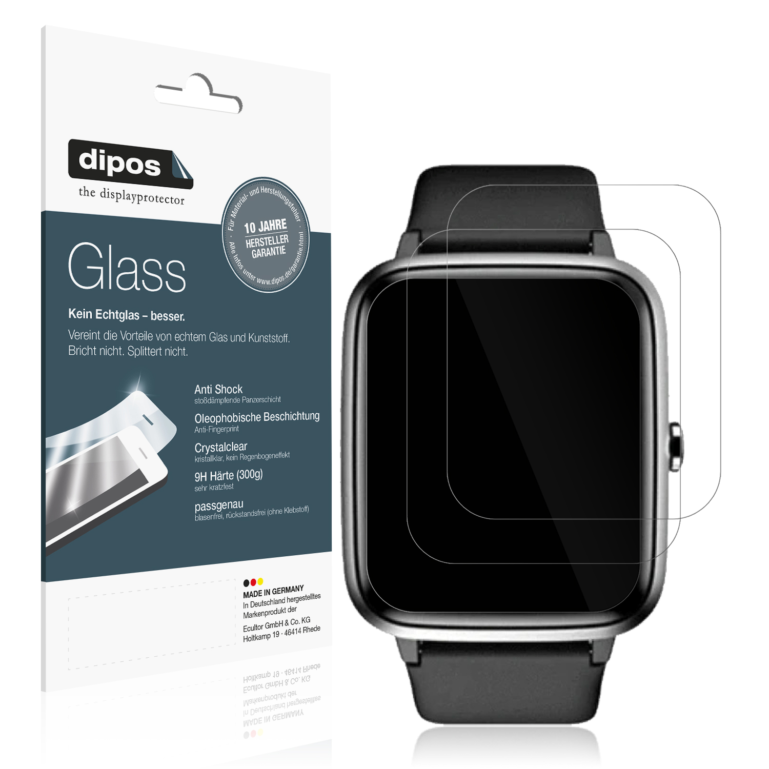 2x Pellicola Protettiva Per Gigaset GS6 Pro Protezione Vetro Flessibile 9h Dipos  S2 548378688