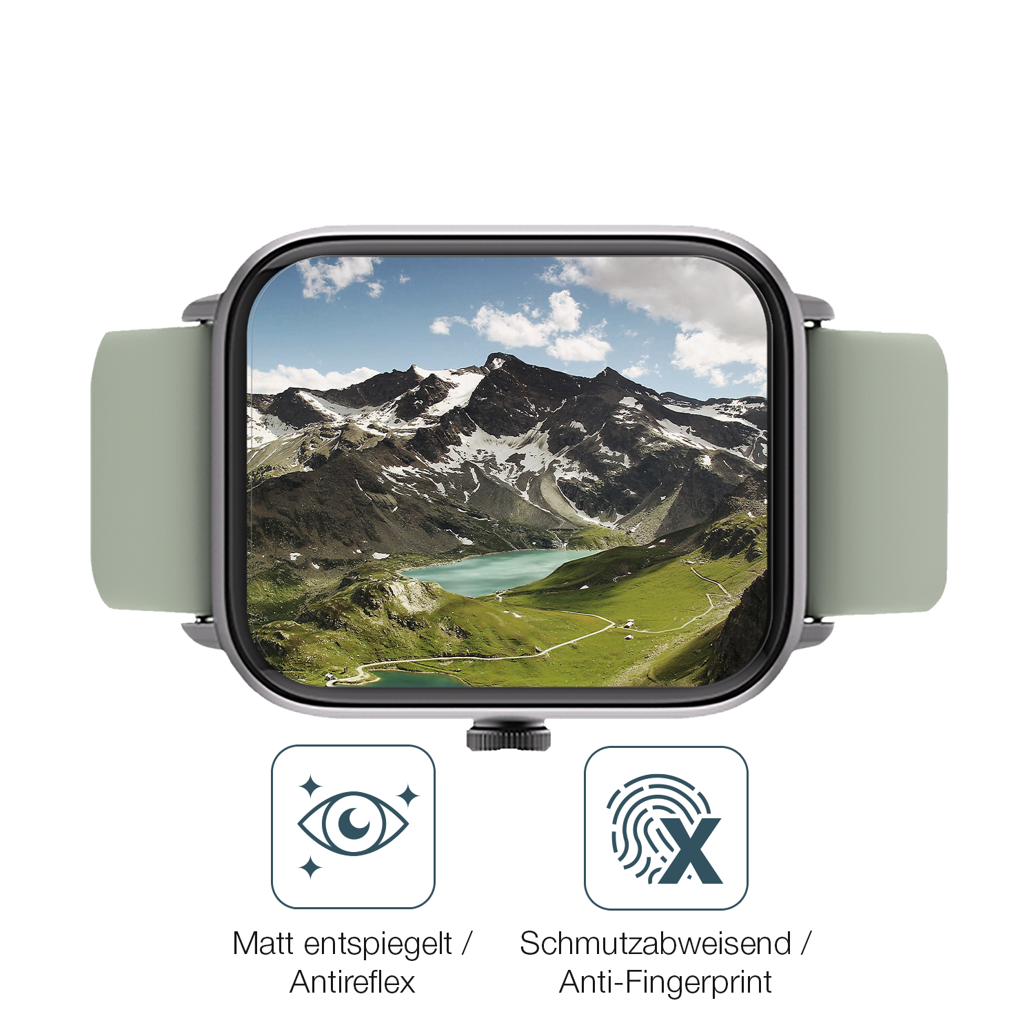 Ochraniacz ekranu do Noise ColorFit Pro 3 Alpha matowe elastyczne szkło 9H dipos - Zdjęcie 5 z 9